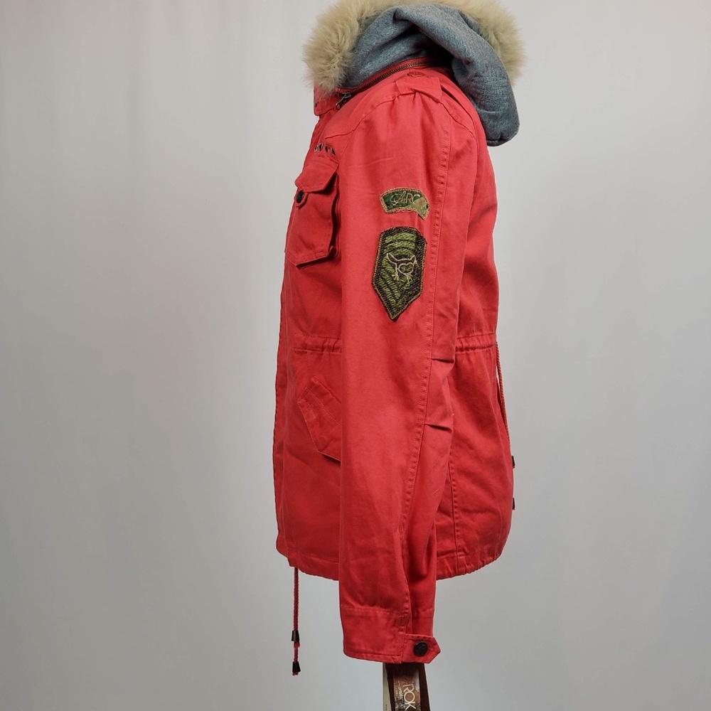 Vintage LaRok Parka with with Rabbit Fur Vest - Picture 4 of 8